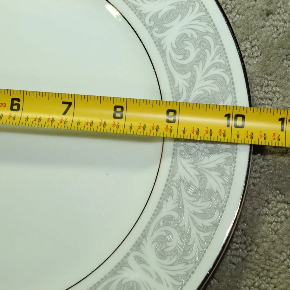 Set of 4 Imperial China by W. Dalton 6571 Whitney Pattern 10 5/8